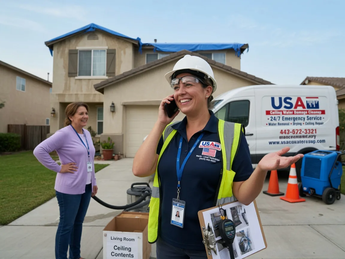 Ceiling Water Damage Restoration Tamms, IL FAQs